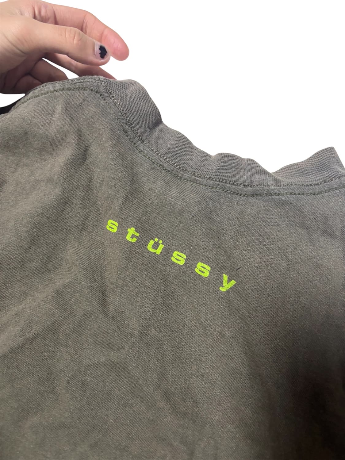 90s Stussy Double S Logo Short-Sleeve 상품이미지4