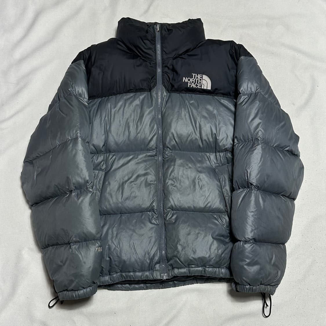 95 노스페이스 눕시 700 구스 다운 그레이 패딩 0121 상품이미지2