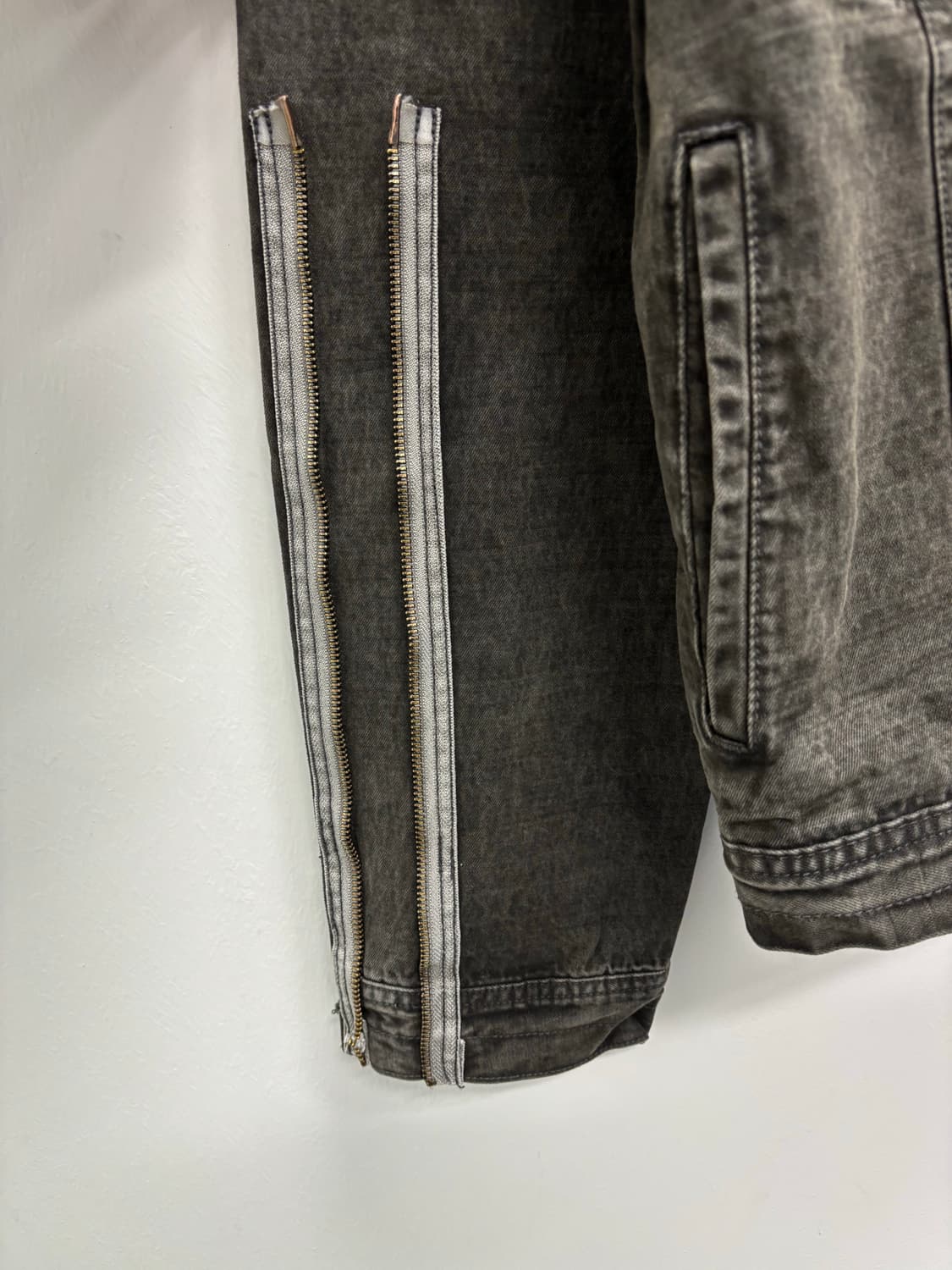 이티씨이 ETCE 다이드 지퍼 트러커 자켓 2.0 상품이미지5