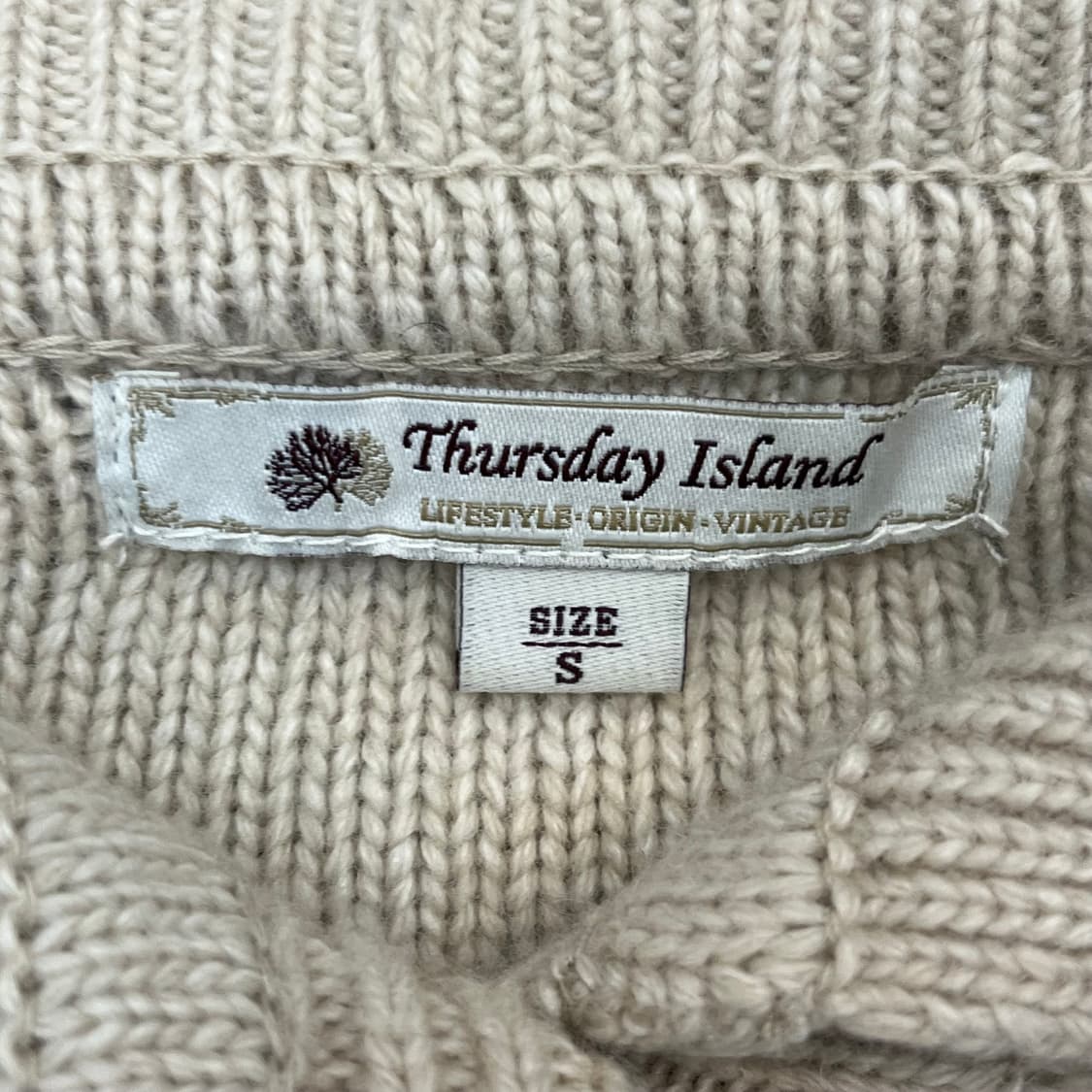 써스데이아일랜드 여성 울 니트 가디건(S) 상품이미지3