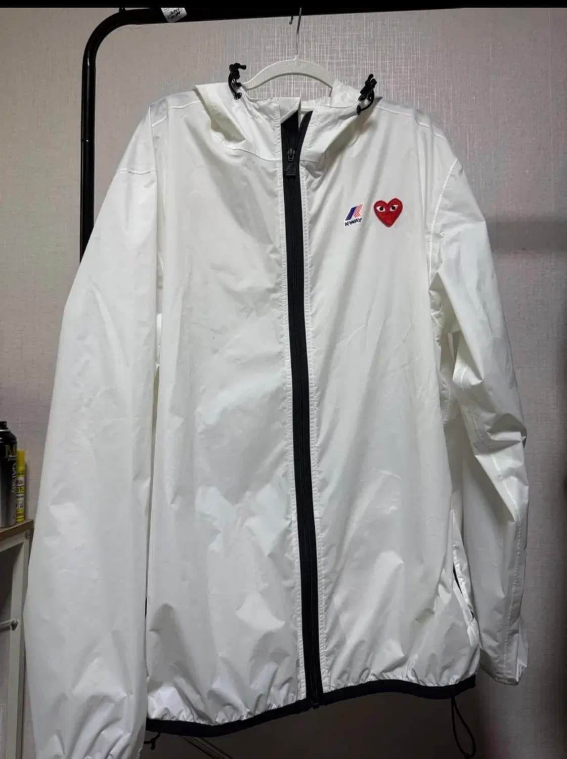 꼼데가르송x까웨 바람막이 상품이미지1