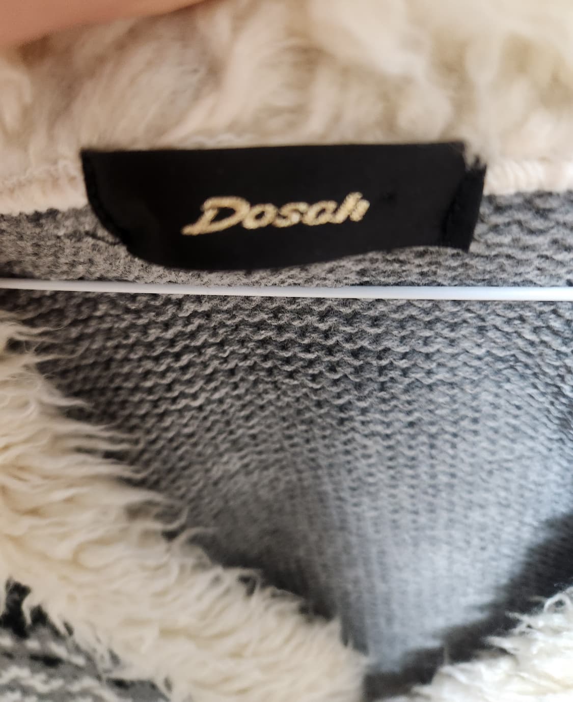 노르딕 조끼 가디건 떡볶이 단추 상품이미지2