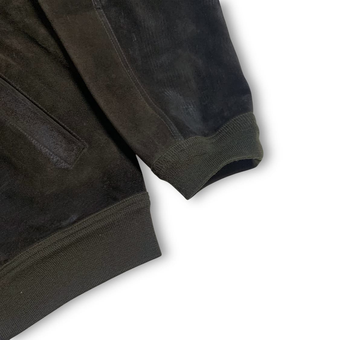 [XL] 90s Polo suede jacket dark brown 상품이미지5
