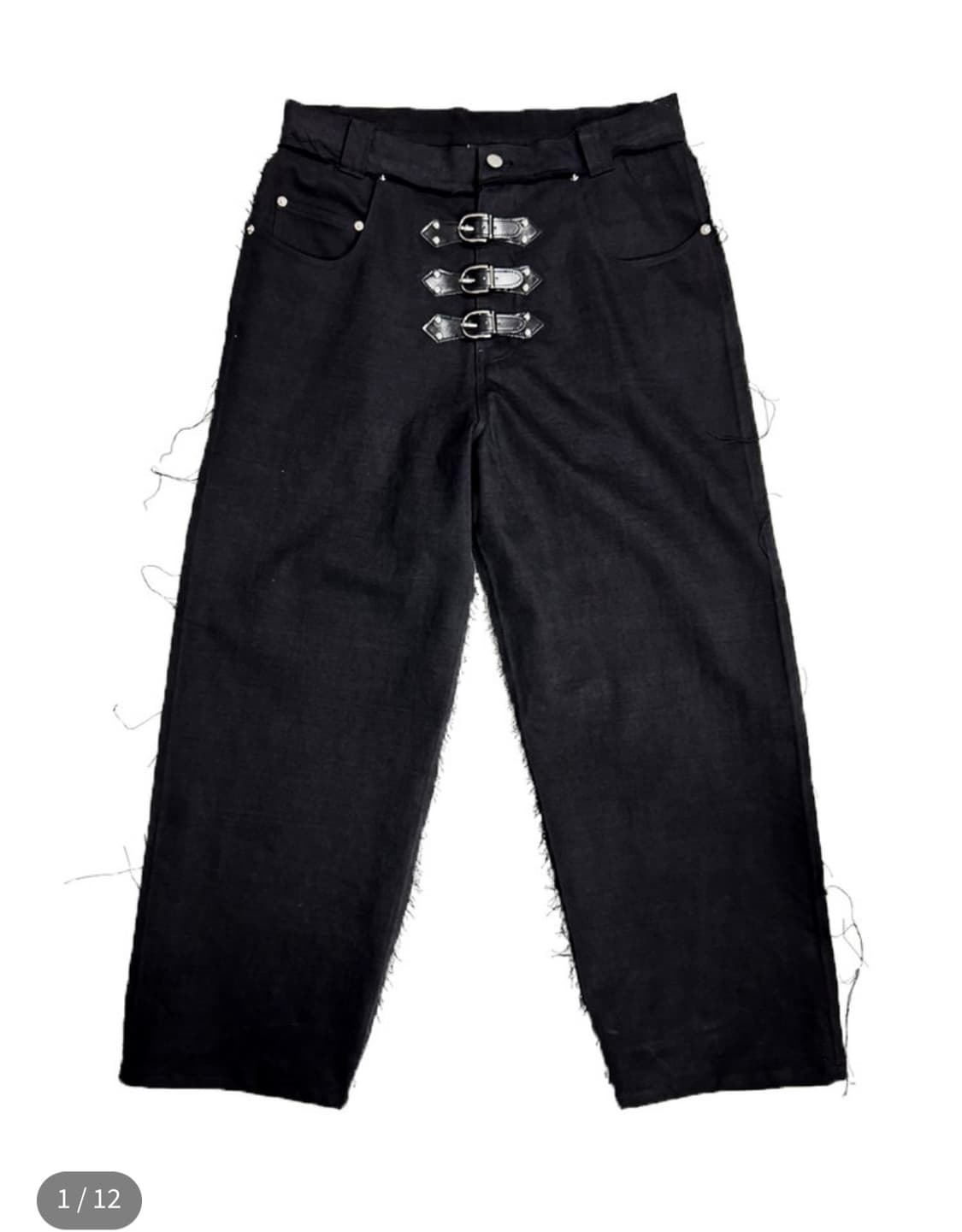 모자이크 소사이어티 버클 팬츠 M 상품이미지1