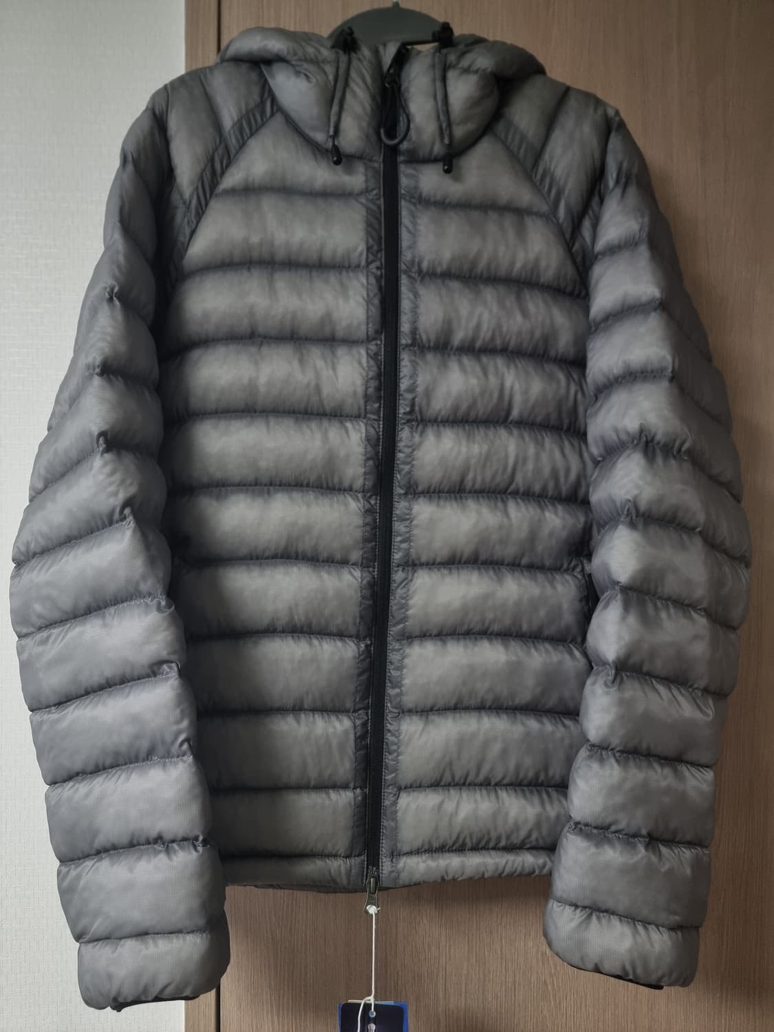 수아레 시어쉘 패딩 그레이 상품이미지1