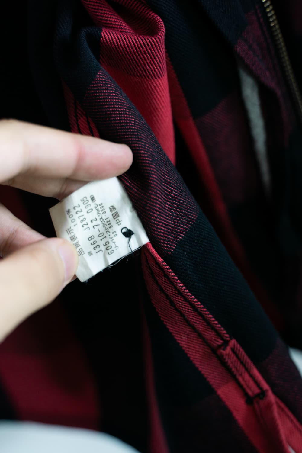 00s Levi’s red tab 체커 셔츠 아우터 상품이미지5