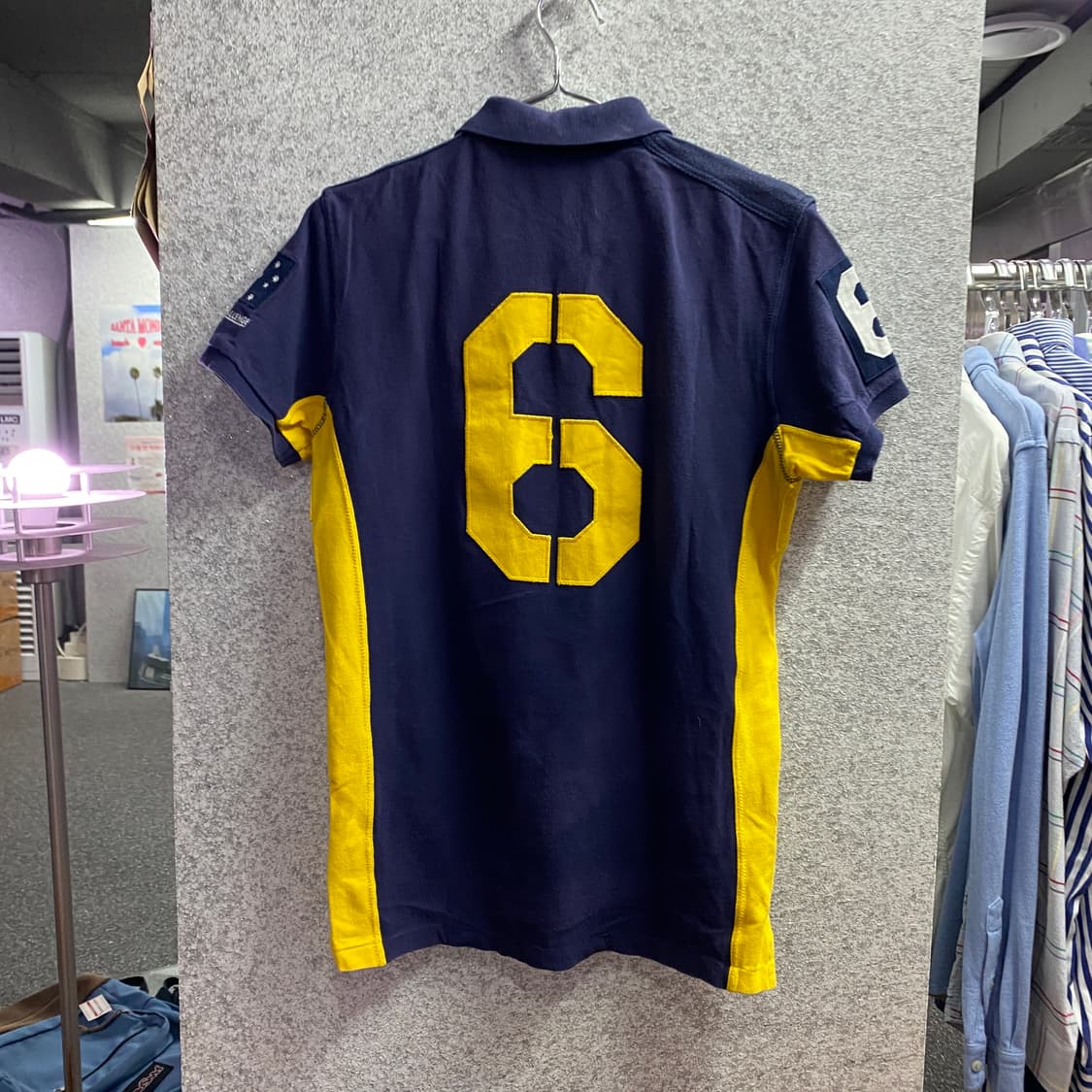 폴로 랄프로렌 오스트레일리아 빅포니 커스텀핏 카라티 B4560 상품이미지4