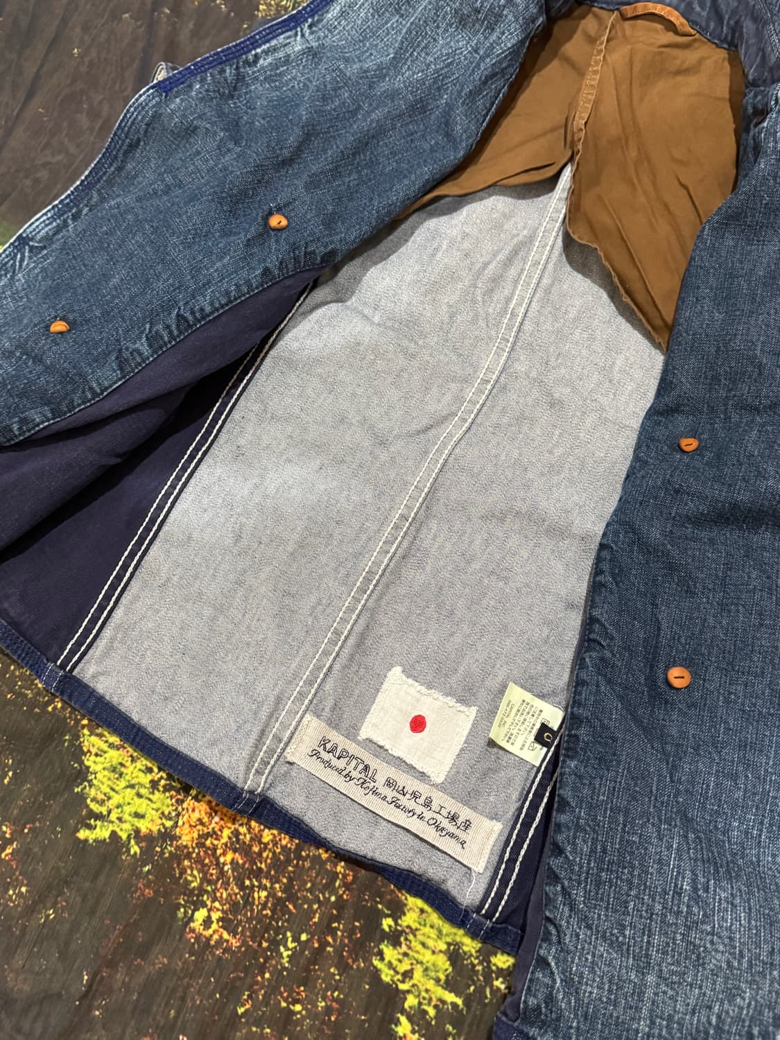캐피탈 데님 자켓 상품이미지1
