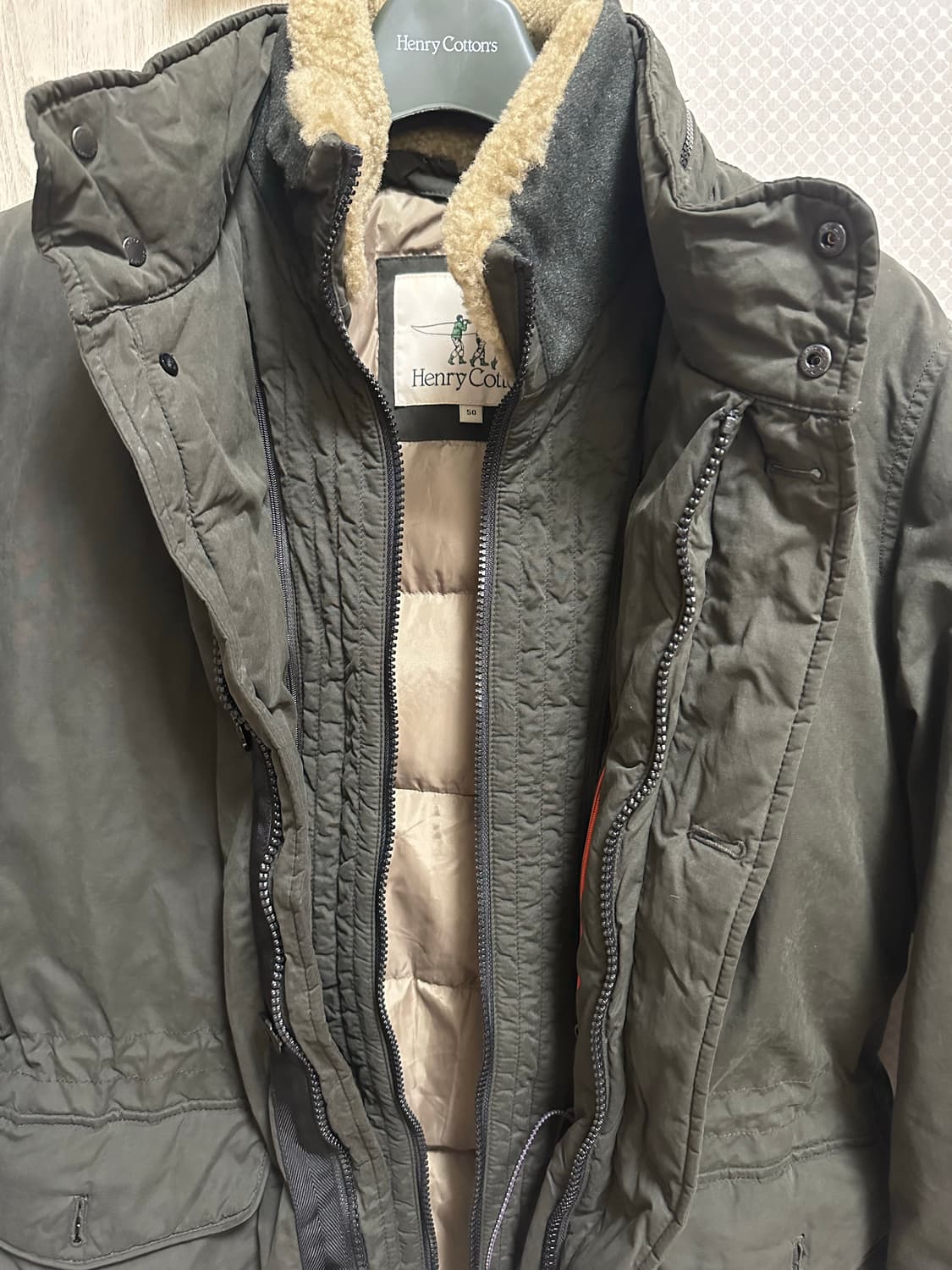 헨리코튼 다운자켓 상품이미지3