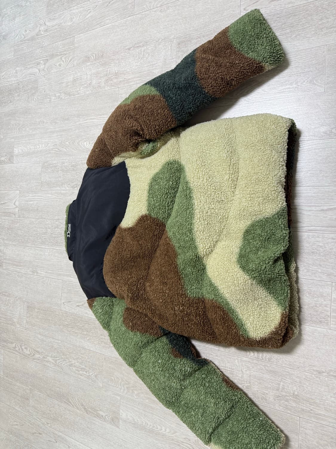 dime 셰르파 퍼프자켓 상품이미지4