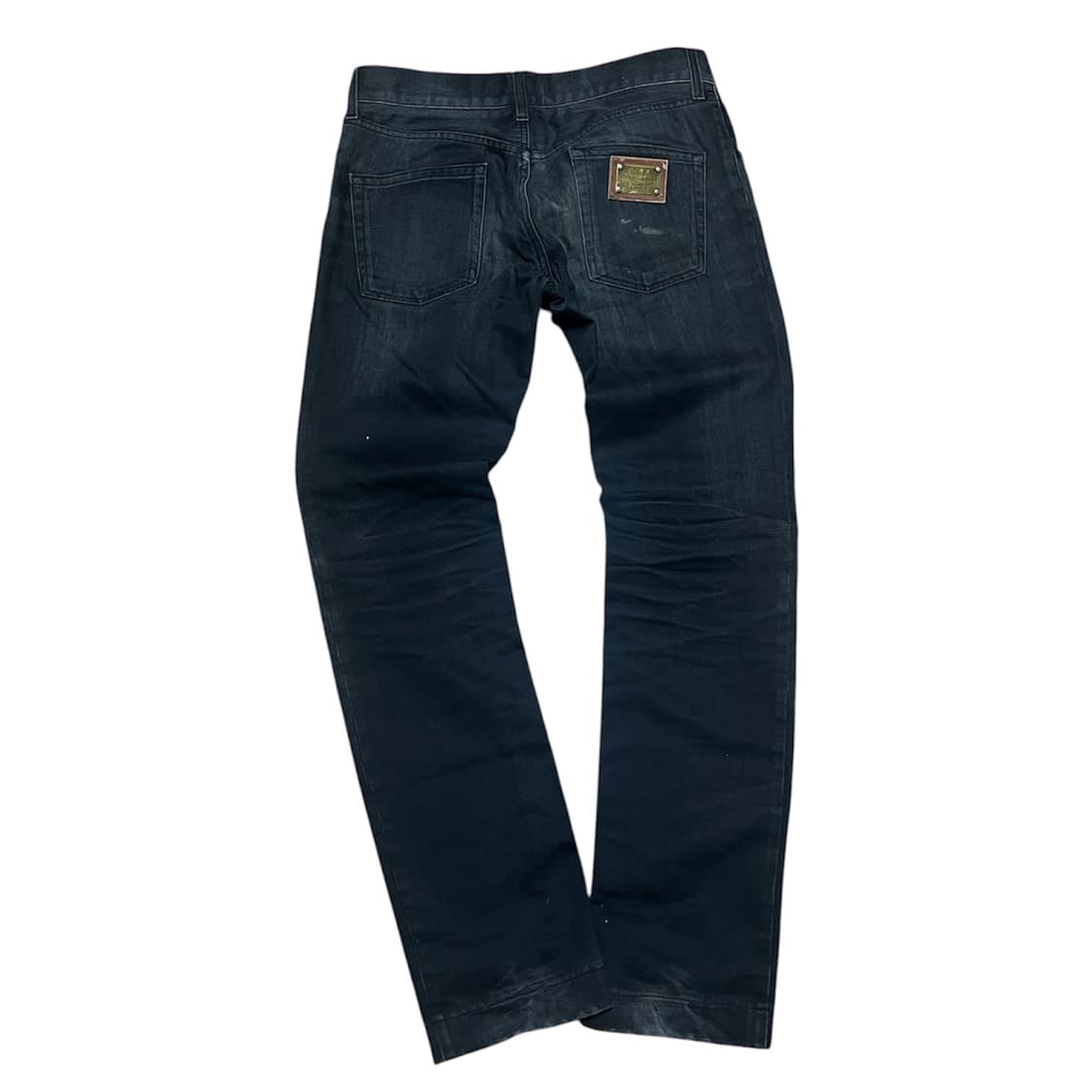 돌체 앤 가바나 [14 Gold] 워싱 블랙 데님 팬츠 상품이미지1