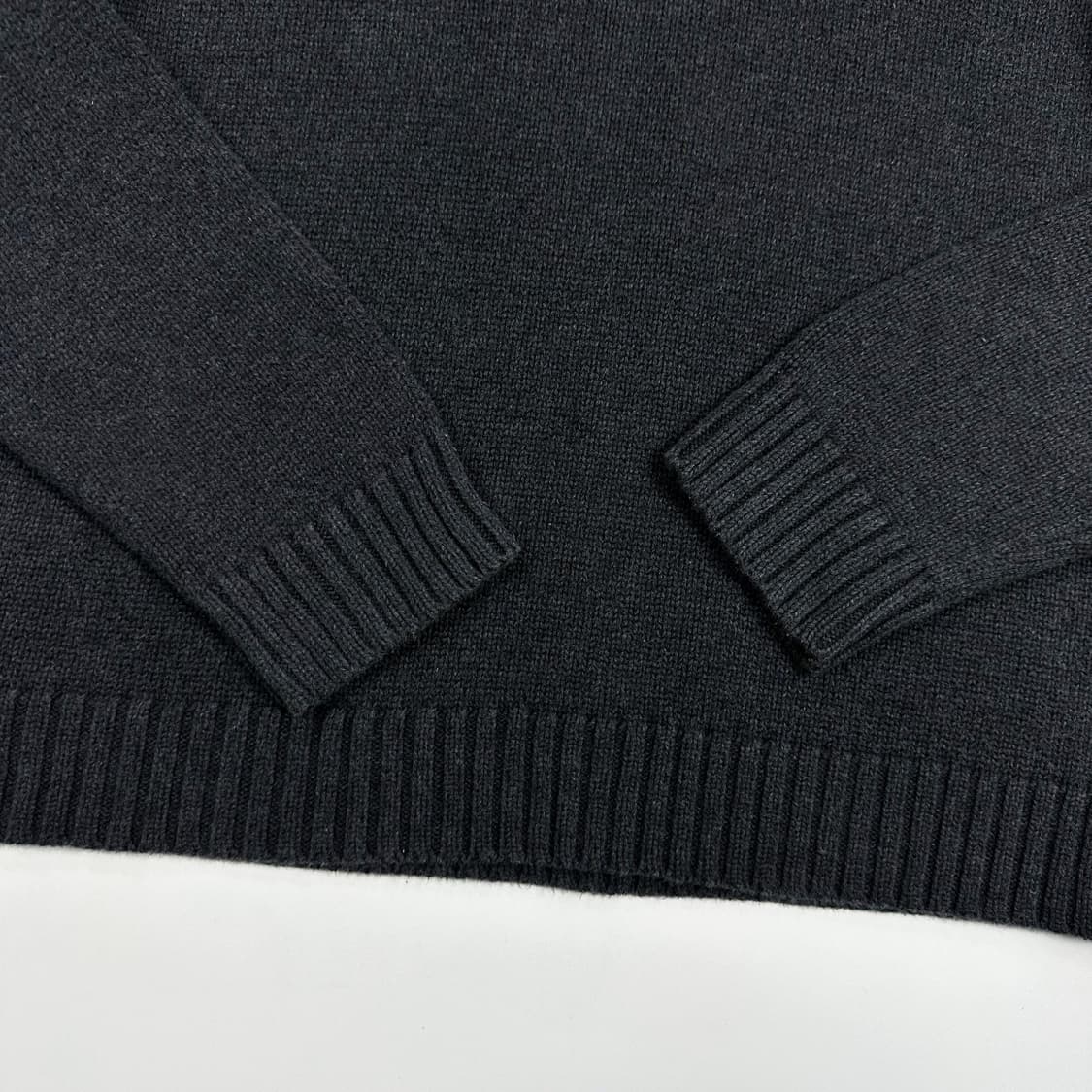 폴로 랄프로렌 여성 클래식 반집업 니트 챠콜 여성XL 상품이미지4