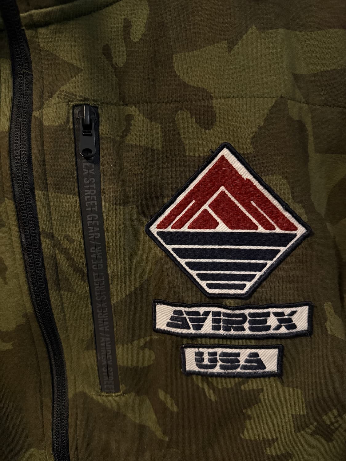 AVIREX USA carmo hood zipup (XL) 상품이미지5