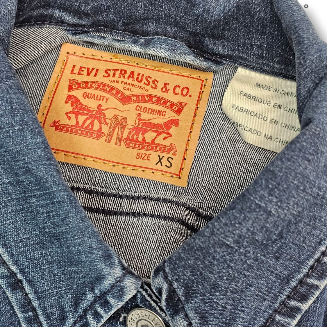 Levi's 리바이스 크롭 데님 자켓 상품이미지7