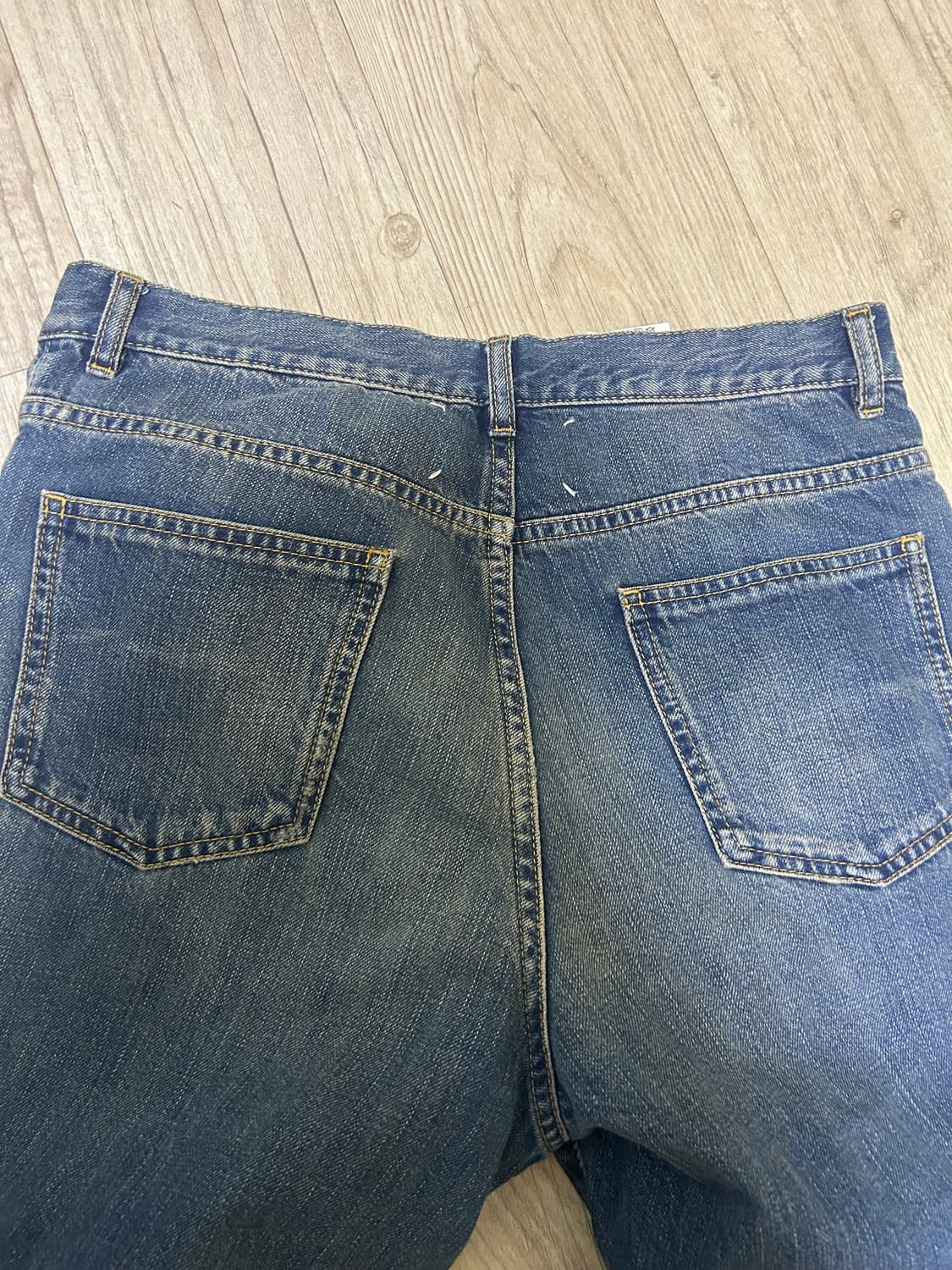 마르지엘라 컷오프 데님팬츠 상품이미지2