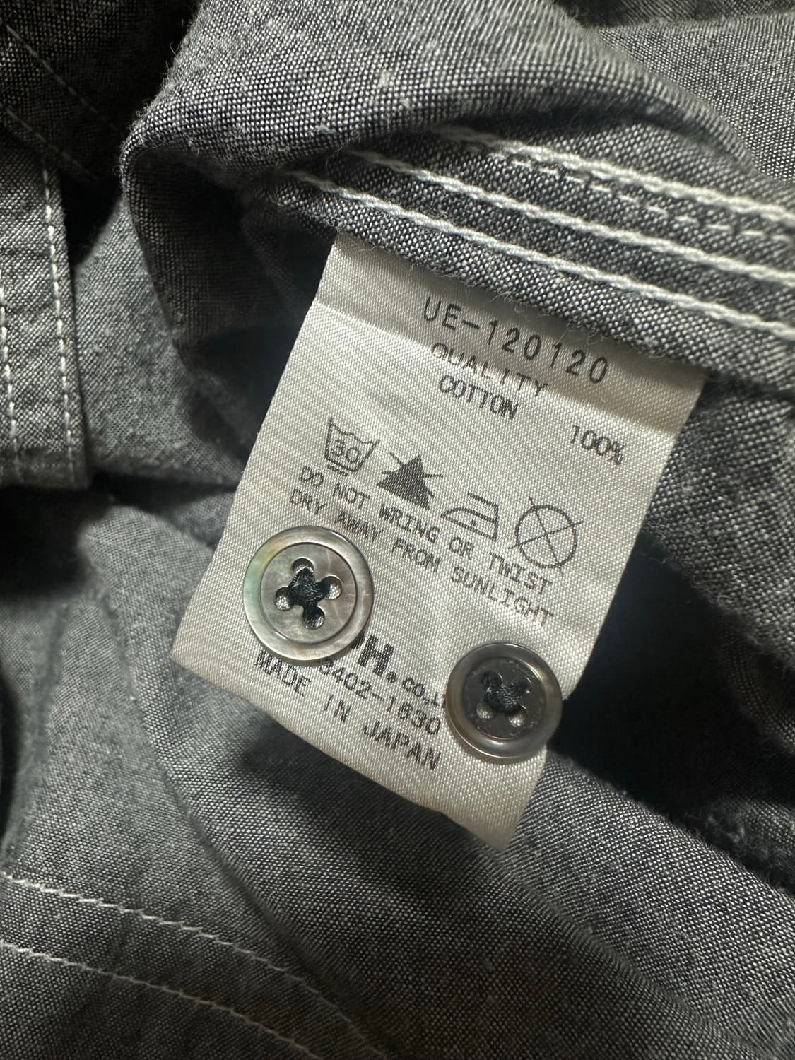 유니폼 익스페리먼트 x 칼하트 셔츠 상품이미지4