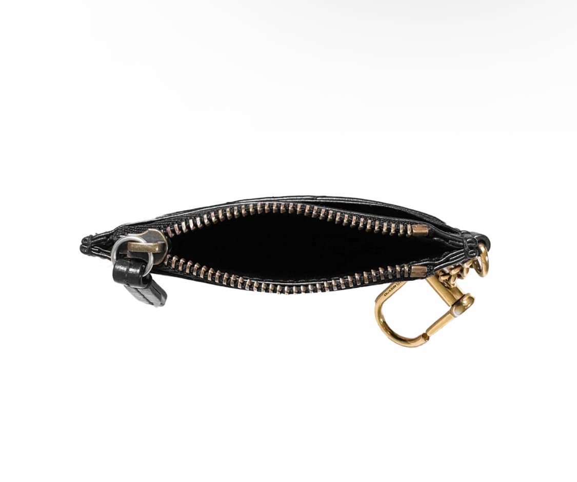 구찌 GG 마몬트 마틀라세 쉐브론 키체인 카드 지갑 블랙 627064 상품이미지5