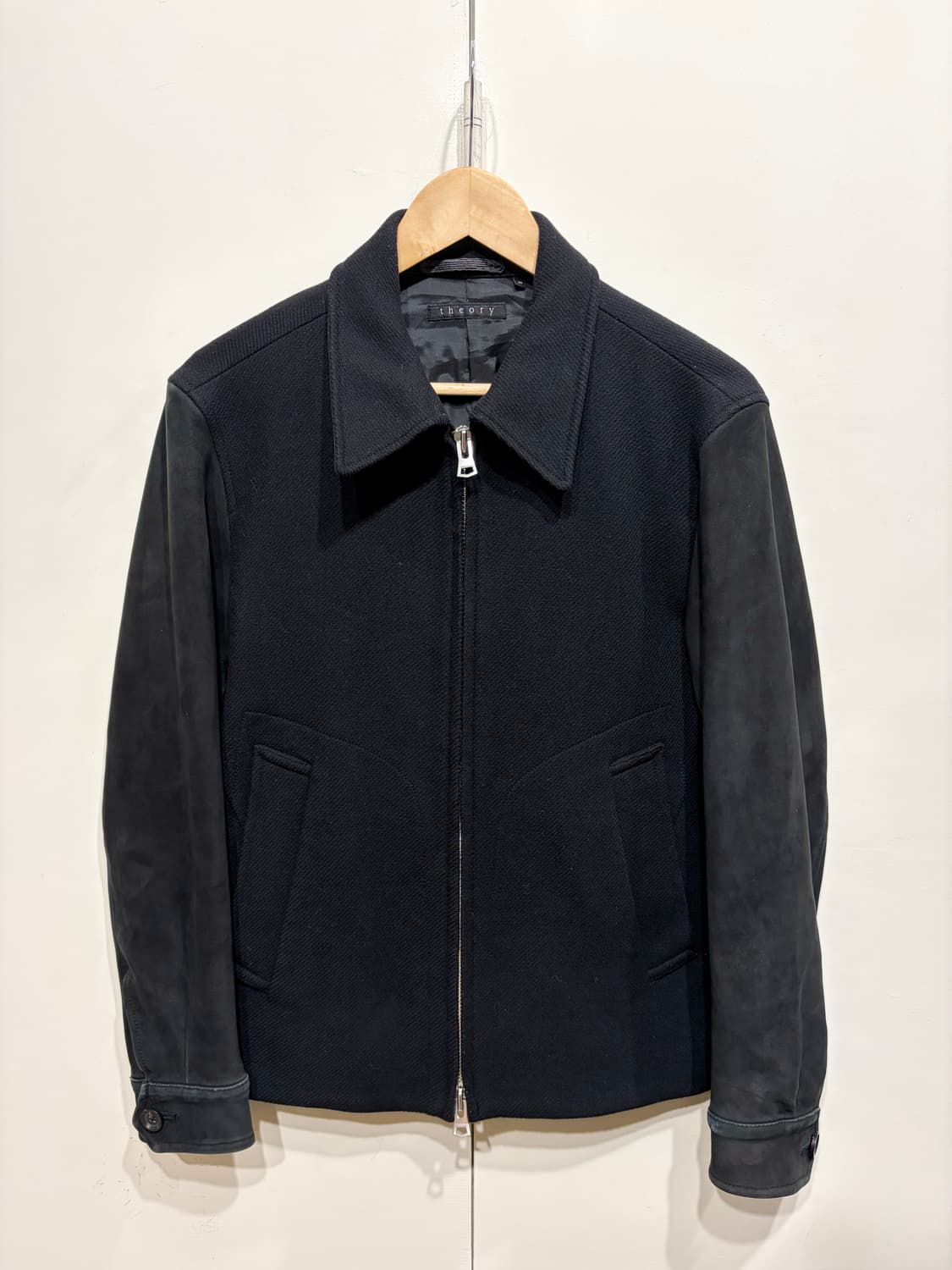 띠어리 암레더 울 블루종 자켓 상품이미지1