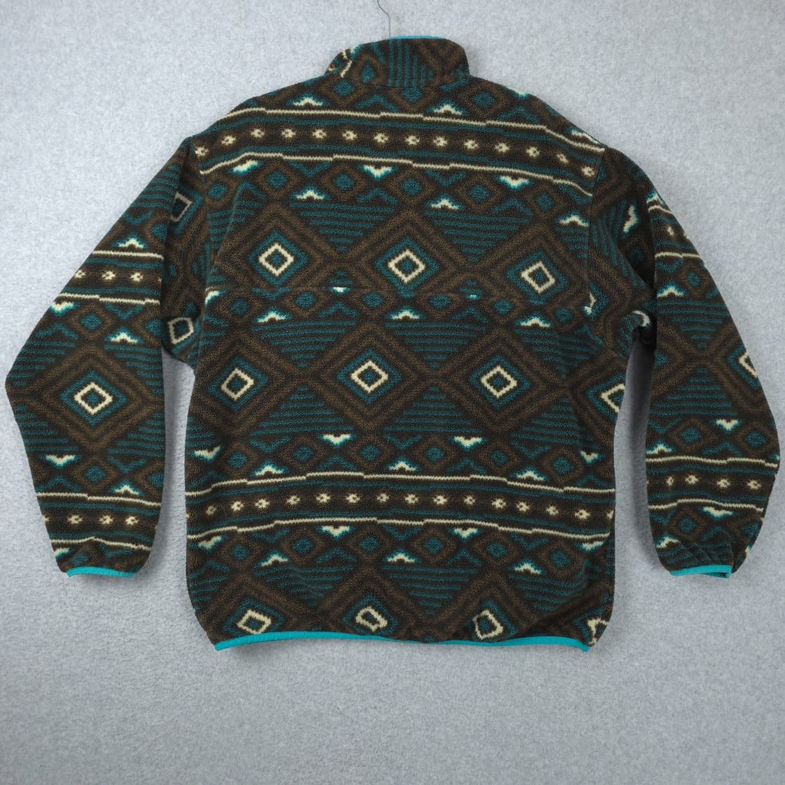 12FW 파타고니아 신칠라 스냅-T 플리스 브라운 그린 네이티브 패턴 상품이미지6