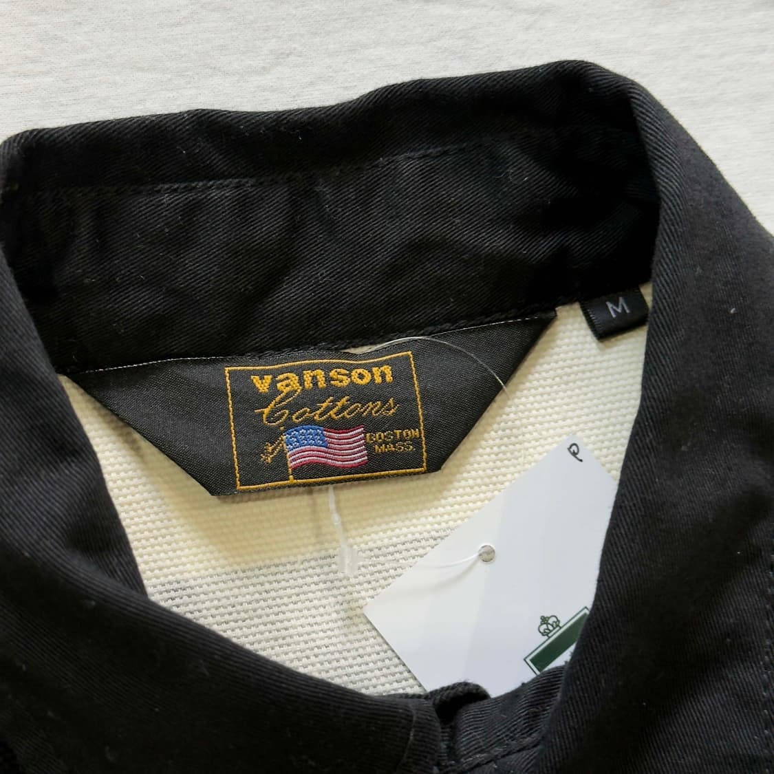 벤슨 레더 스트라이프 워크자켓 상품이미지4