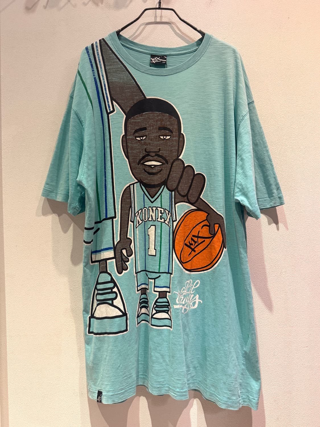 K1X Mint Blue Basketball Character 상품이미지1