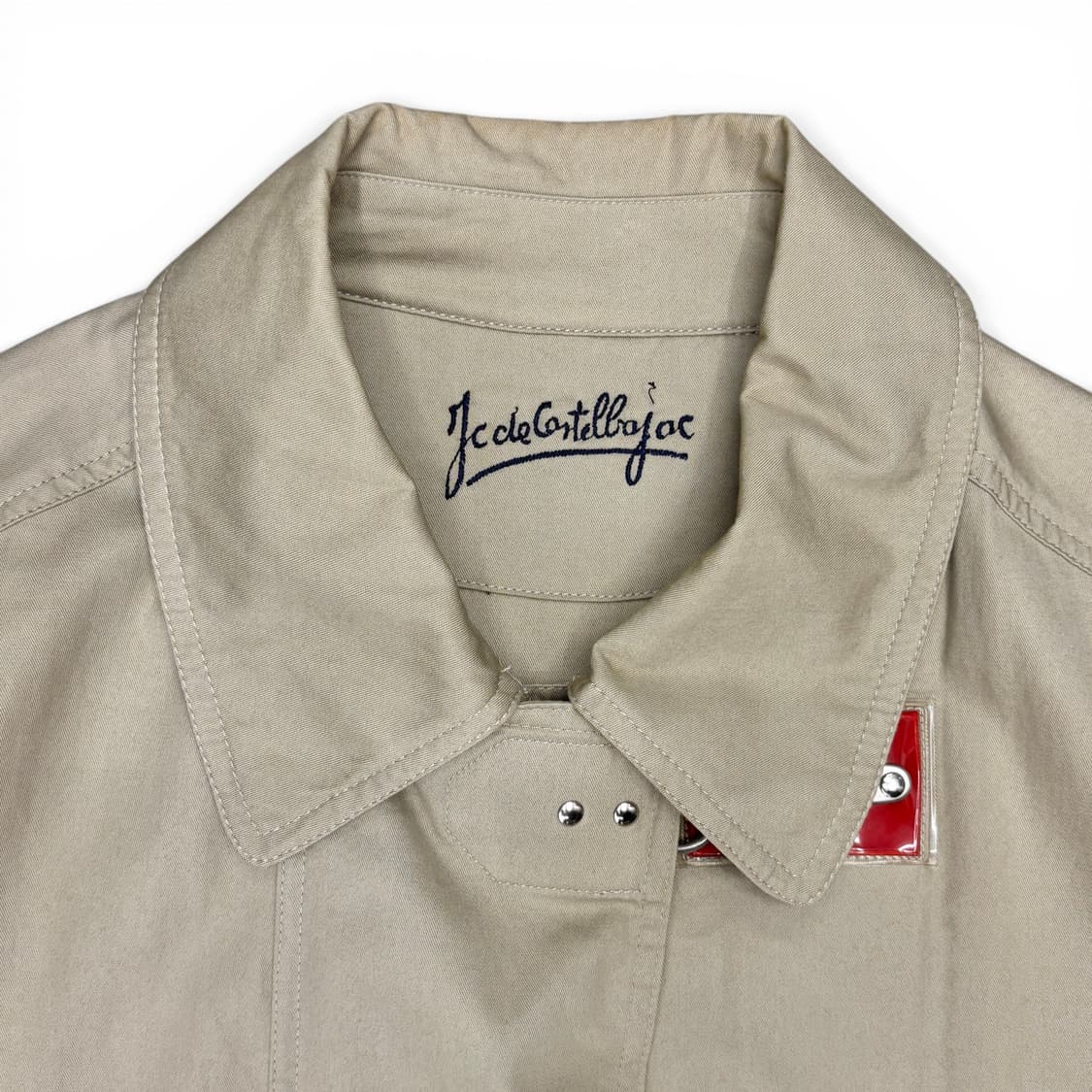 90's 장 샤를 드 카스텔바작 파이어맨 코트 상품이미지5