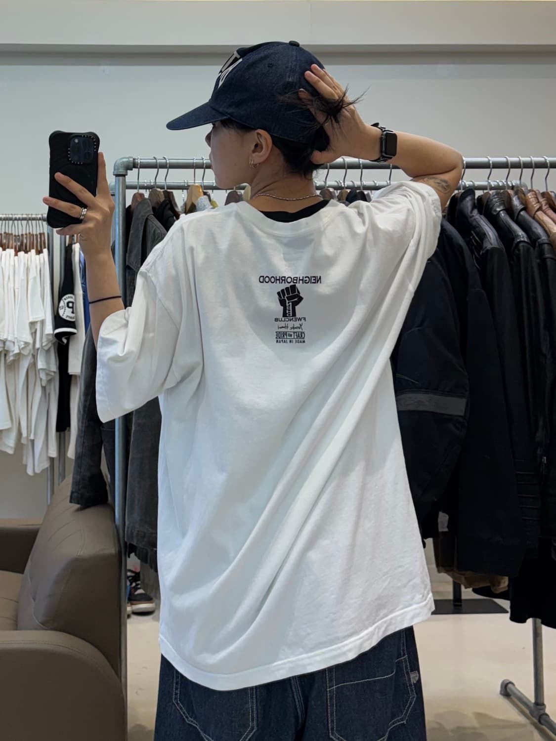 네이버후드 그래픽 반팔 티셔츠 상품이미지7