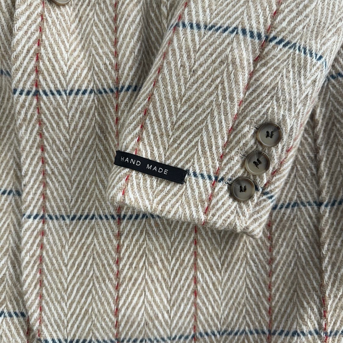 미미씨엘 울 체크 코트 자켓 [새상품] 상품이미지5