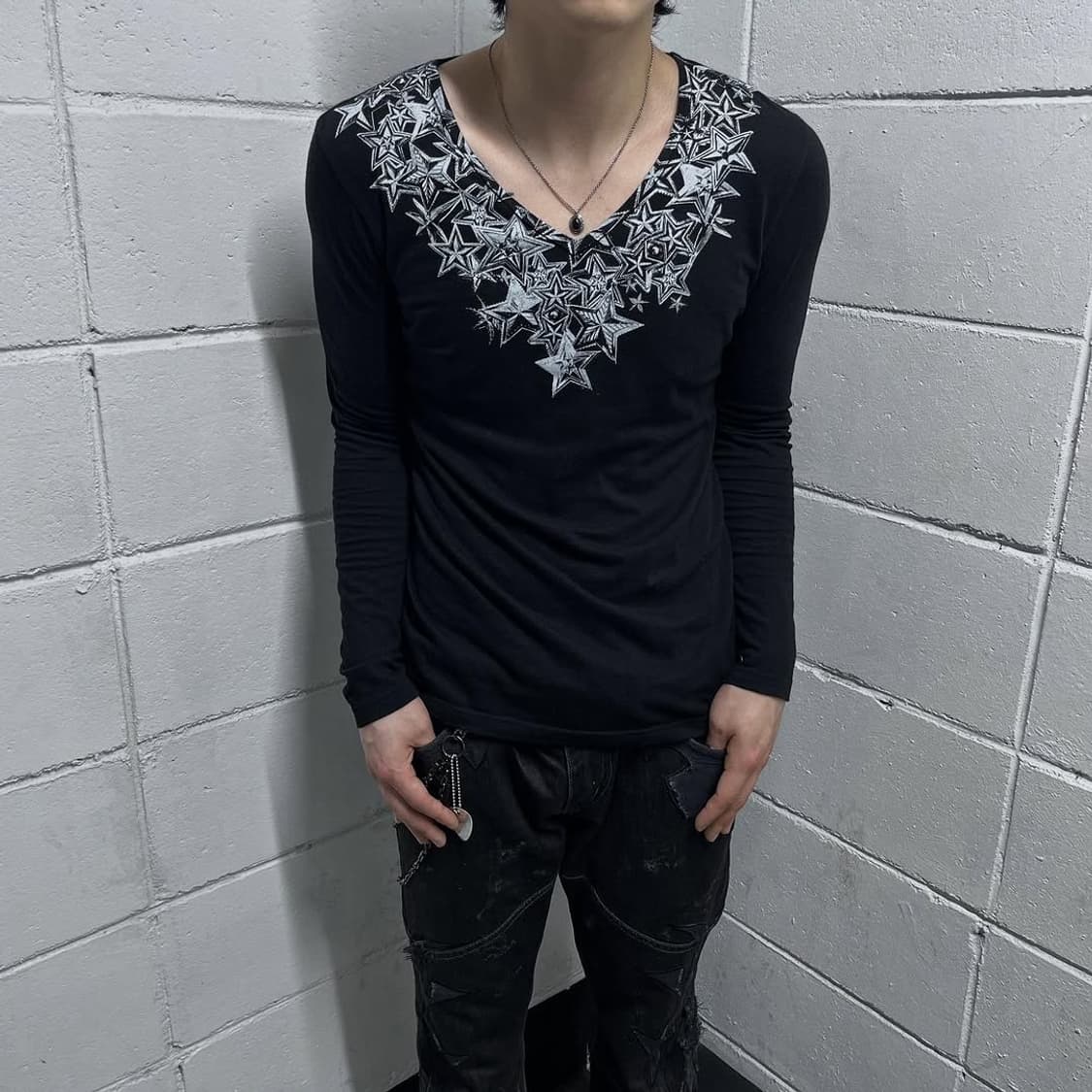 Johnny wolf vkei star printing sleeve 상품이미지2