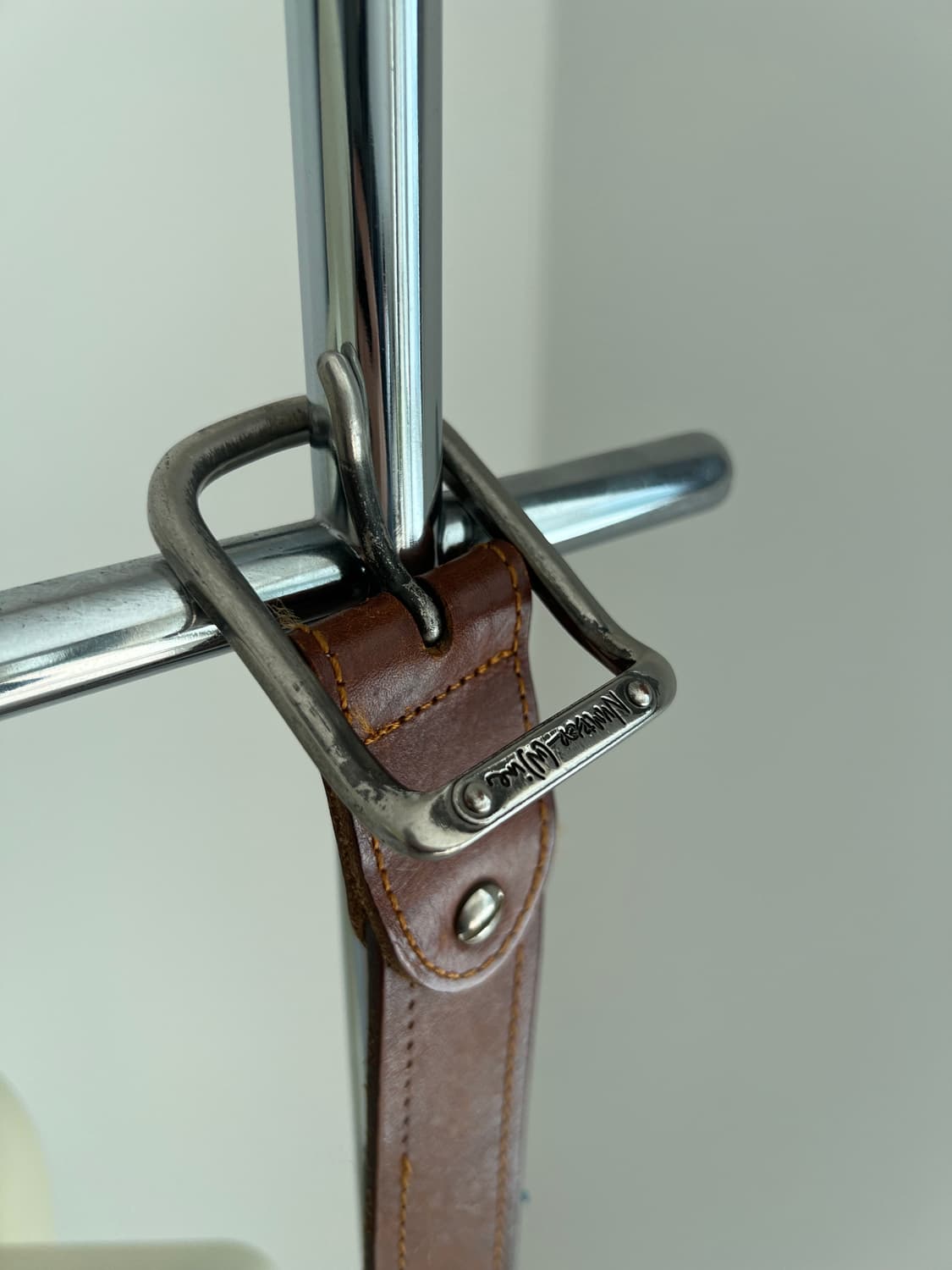 NUMBER (N)ine brown leather belt 상품이미지2