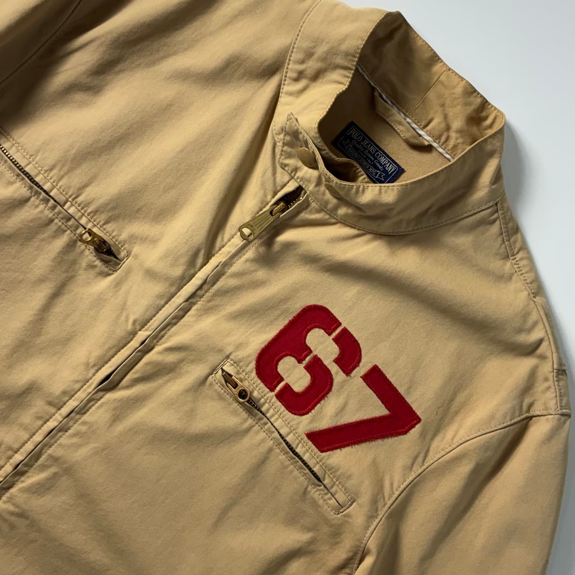 Polo  폴로진스 코튼 성조기 카페레이서 자켓  상품이미지3