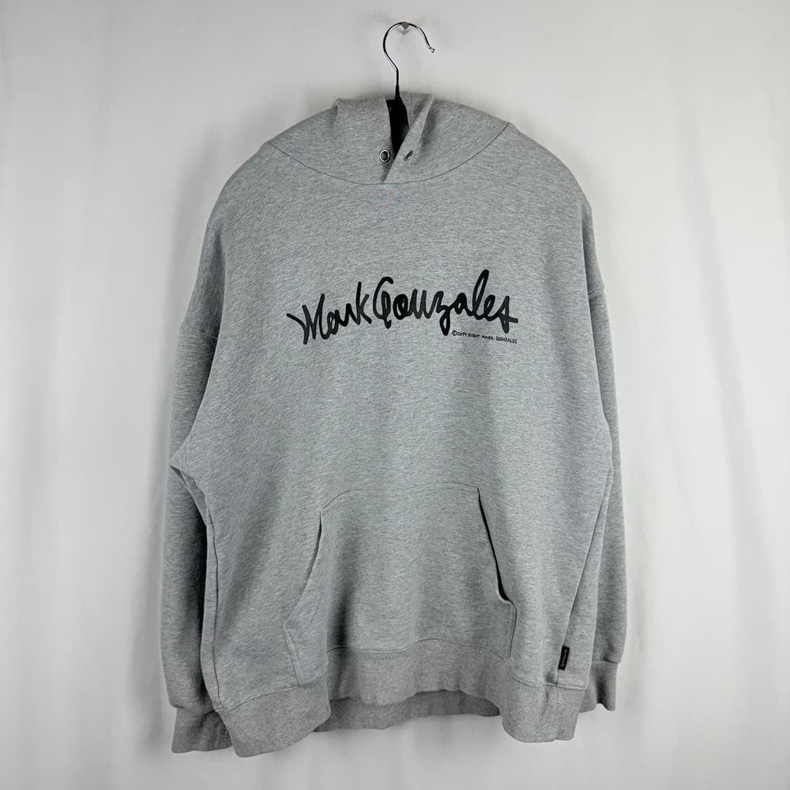 (M) 마크곤잘레스 로고 후드 티 그레이 상품이미지2