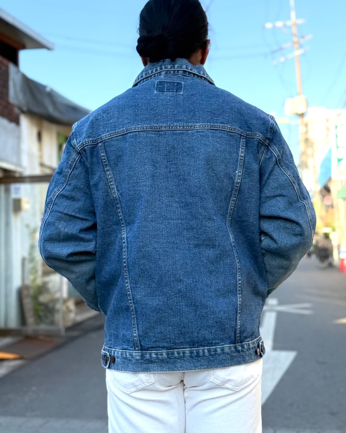 90-00’s Lee 데님 트러커 자켓 XL 상품이미지9