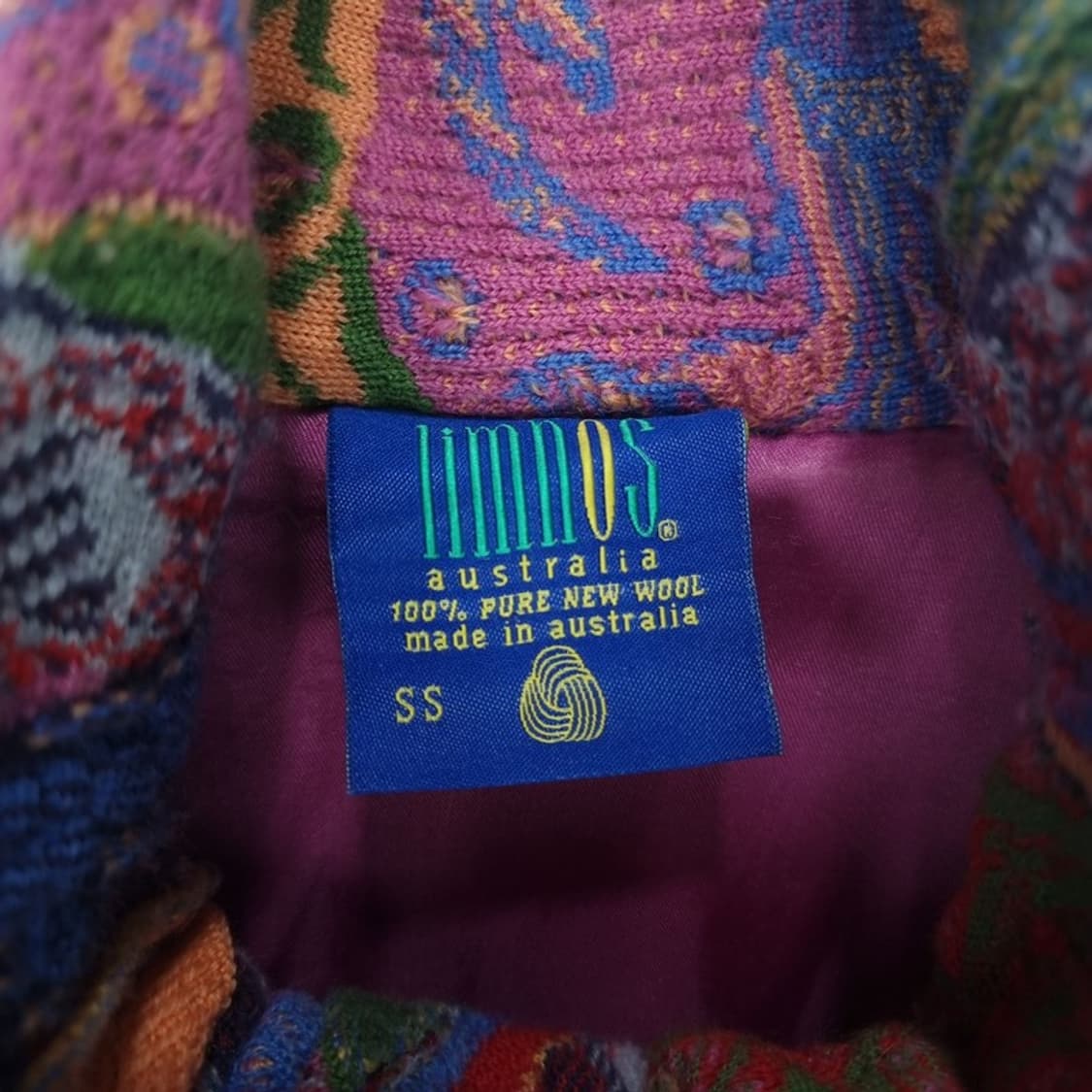 [오스트레일리아 빈티지]에스닉 3D 케이블 니트 롱 가디건 M18053  상품이미지6