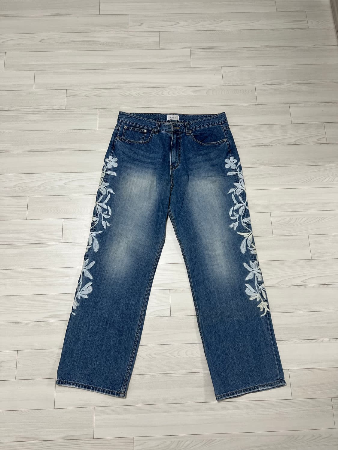 투인(TUIN) Vine Denim Washed Blue 판매합니다. 상품이미지4