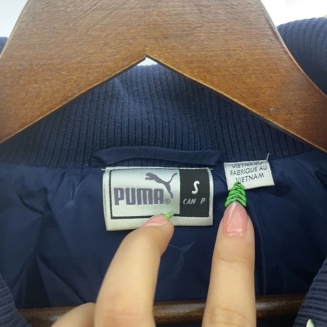 푸마 레트로 90's  트리플스타 이탈리아 패딩 S C08999 상품이미지5