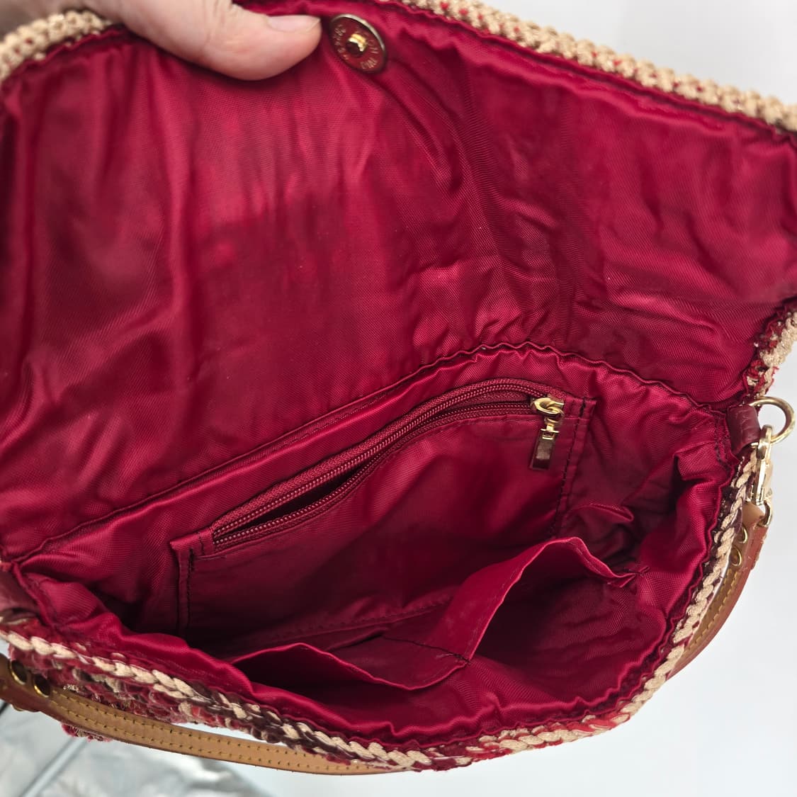 핸드메이드 무드 니트 숄더백  상품이미지8