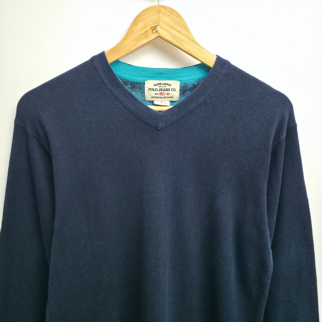 [M] 폴로 랄프로렌 스노우 다잉 워싱 안감 니트 상품이미지2