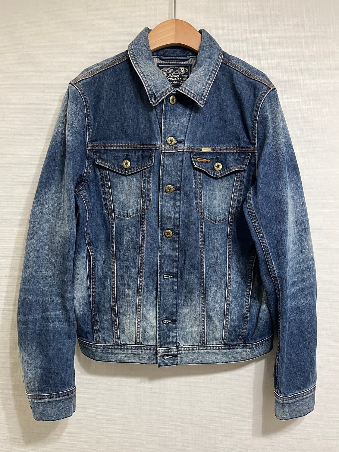 디젤 트러커 데님 자켓 청자켓 M 상품이미지5