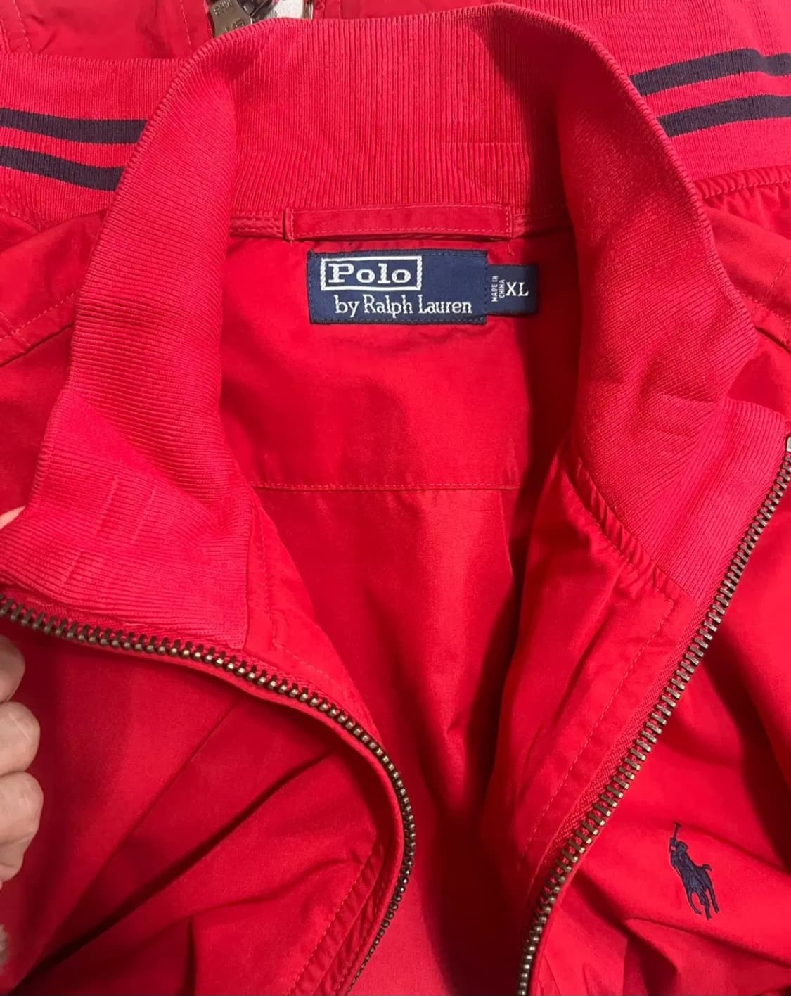 폴로랄프로렌 남성 간절기레드블루종점퍼
 상품이미지3