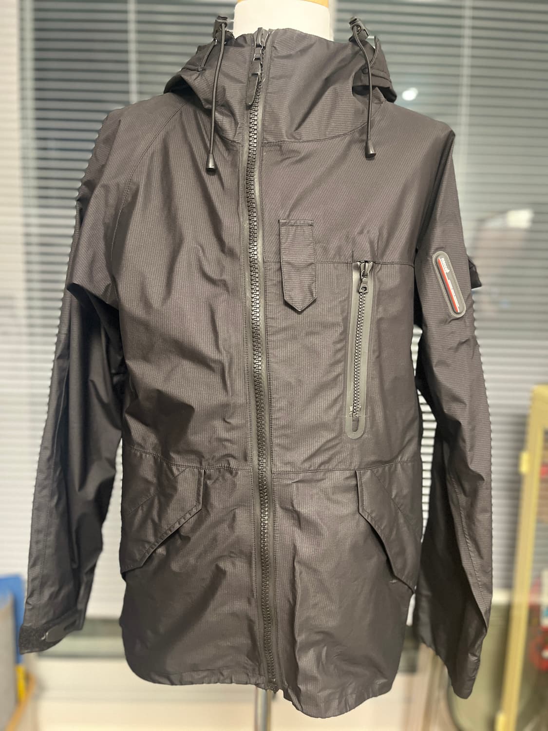 VISVIM 올드비즈빔 블랙 고어텍스 노마드 3L 자켓 M 상품이미지4