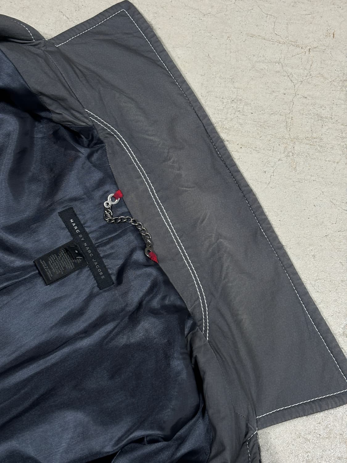 마크 바이 마크제이콥스 스트라이프 울 라이더자켓 상품이미지7