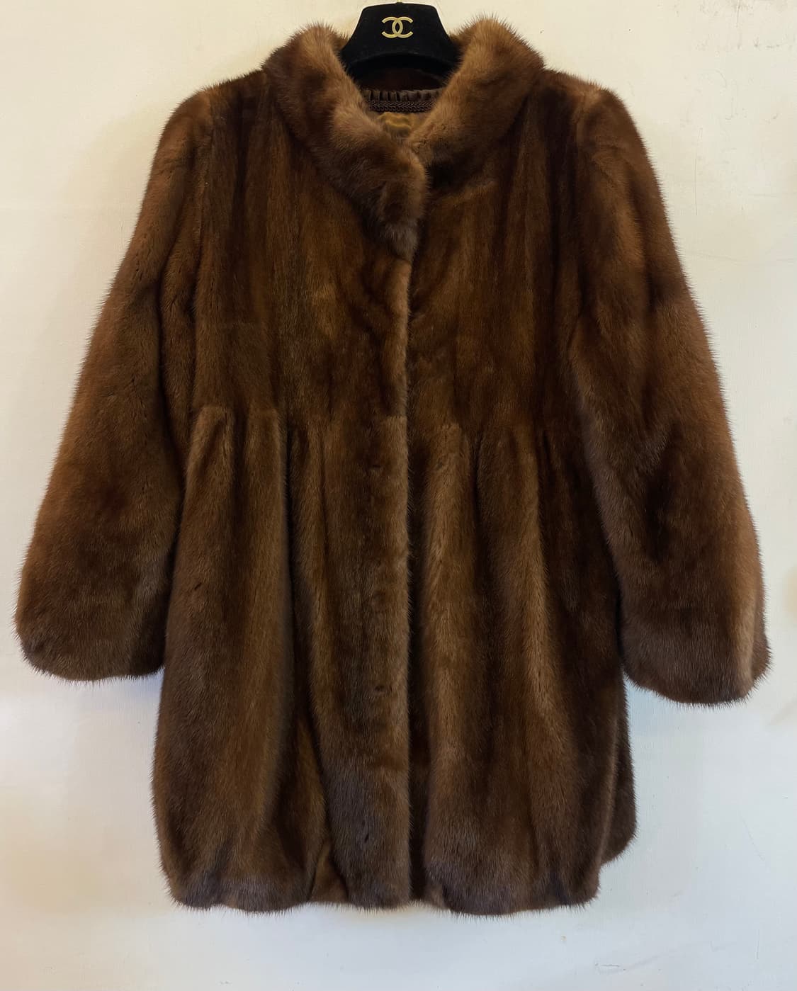 이은영 천연밍크코트 천연밍크모피자켓:) 천연모피코트 밍크100% 상품이미지1