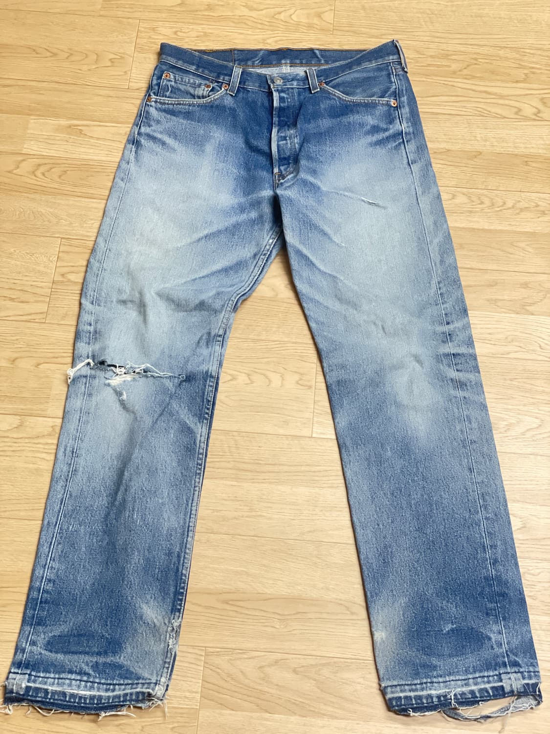 (34x34) 90s 리바이스 501 연중청 상품이미지1