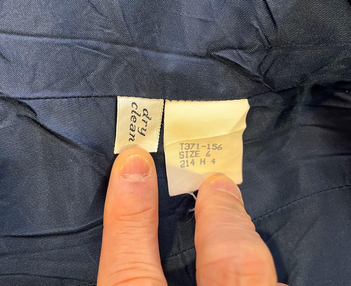 80-90년대 펜들턴 금장 울 크롭 블레이저 (미국제) 상품이미지7