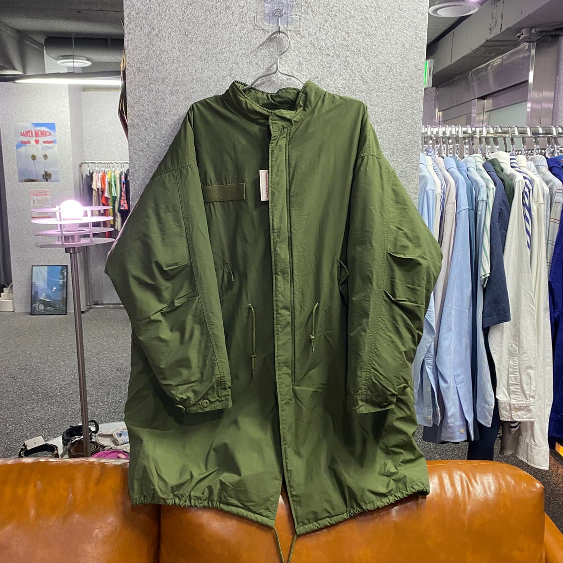 빈티지 스트링 카키 피쉬테일 B3438 상품이미지2