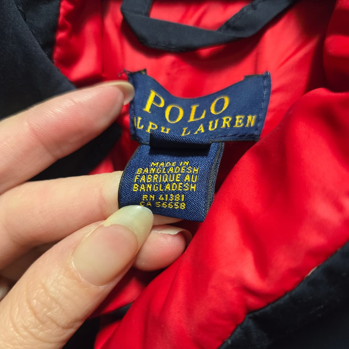 폴로랄프로렌 다운 후드 패딩  상품이미지8