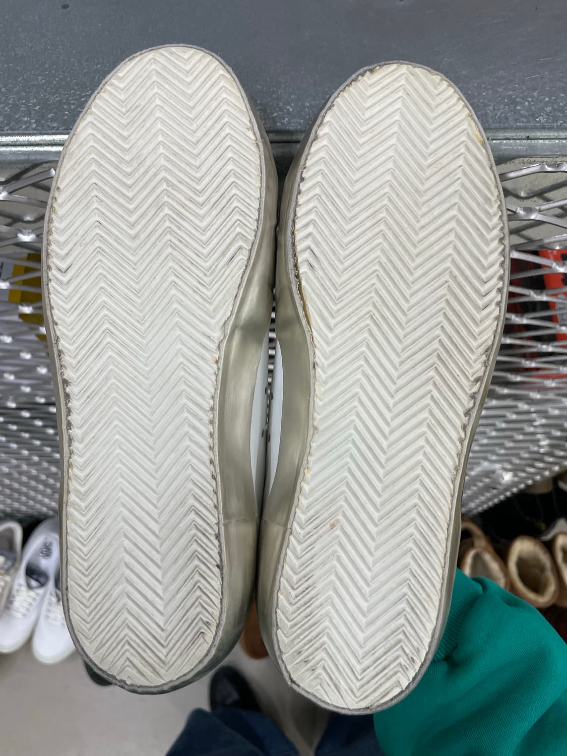 골든구스 슈퍼스타 골드 탭 스니커즈 39 상품이미지6