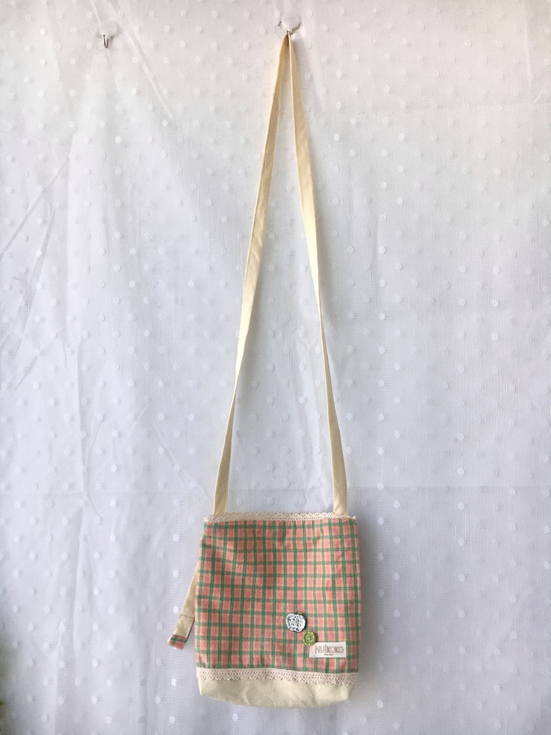 [HAND MADE] 핸드메이드 패치워크 미니 크로스백 모리걸 상품이미지4