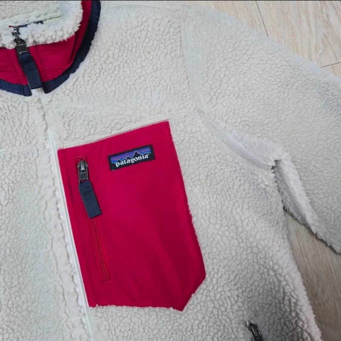 XS) 파타고니아 레트로 파일 플리스 자켓 아이보리 상품이미지3